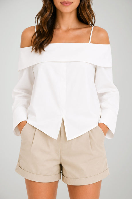 Dondup Top Donna Maniche Lunghe