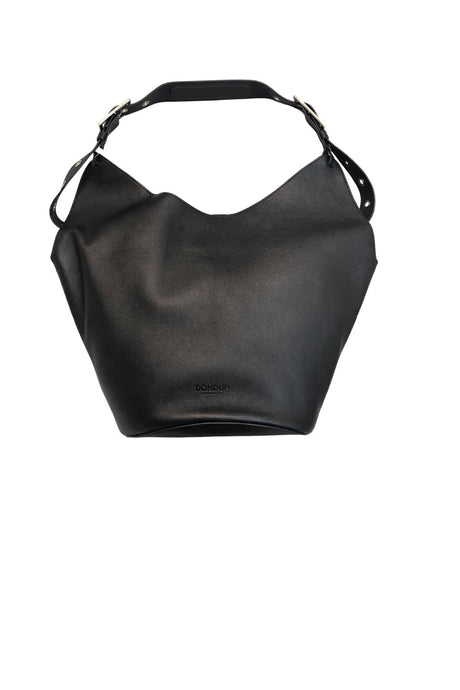 Borsa da donna modello Hobo in pelle martellata