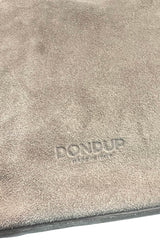 Borsa da donna Dondup modello Hobo in pelle scamosciata
