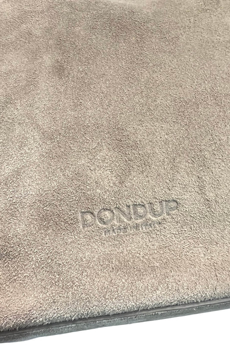 Borsa da donna Dondup modello Hobo in pelle scamosciata
