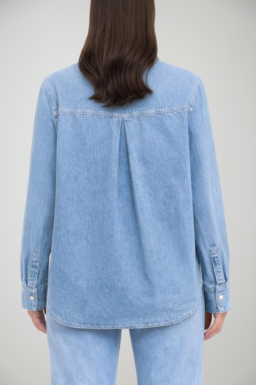 Dondup Camicia Donna Over fit in denim