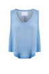 Canotta da donna Dondup smanicata in denim
