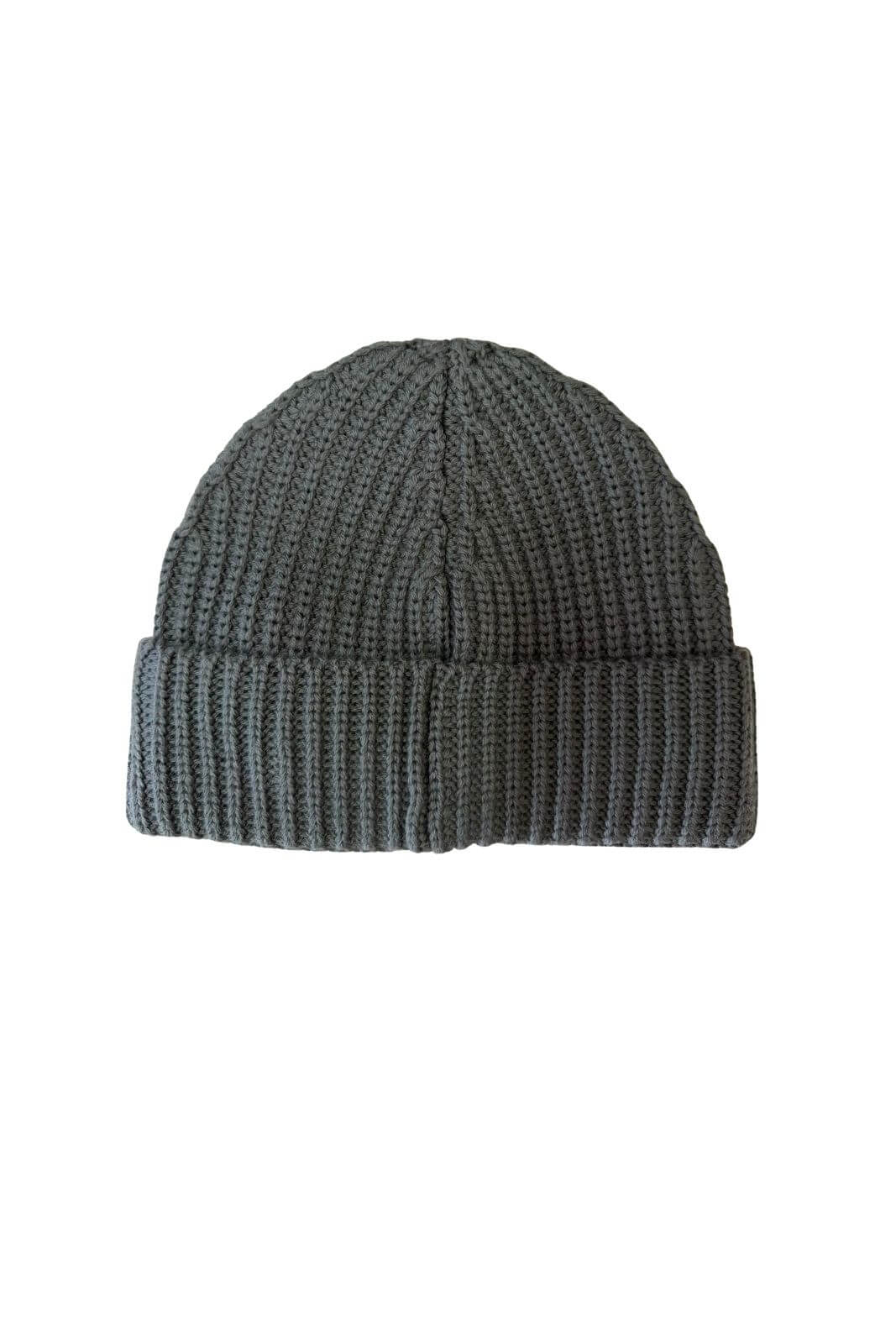 Dondup Cappello Uomo a coste con patch / Grigio