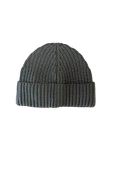 Dondup Cappello Uomo a coste con patch / Grigio