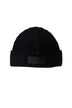 Dondup Cappello Uomo a coste con patch / Nero