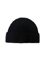 Dondup Cappello Uomo a coste con patch / Nero