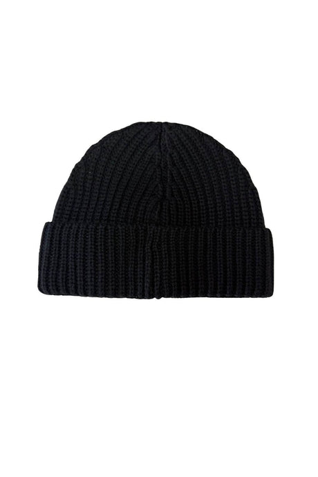 Dondup Cappello Uomo a coste con patch / Nero