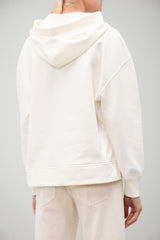 Felpa da donna over Dondup con cappuccio e coulisse retro