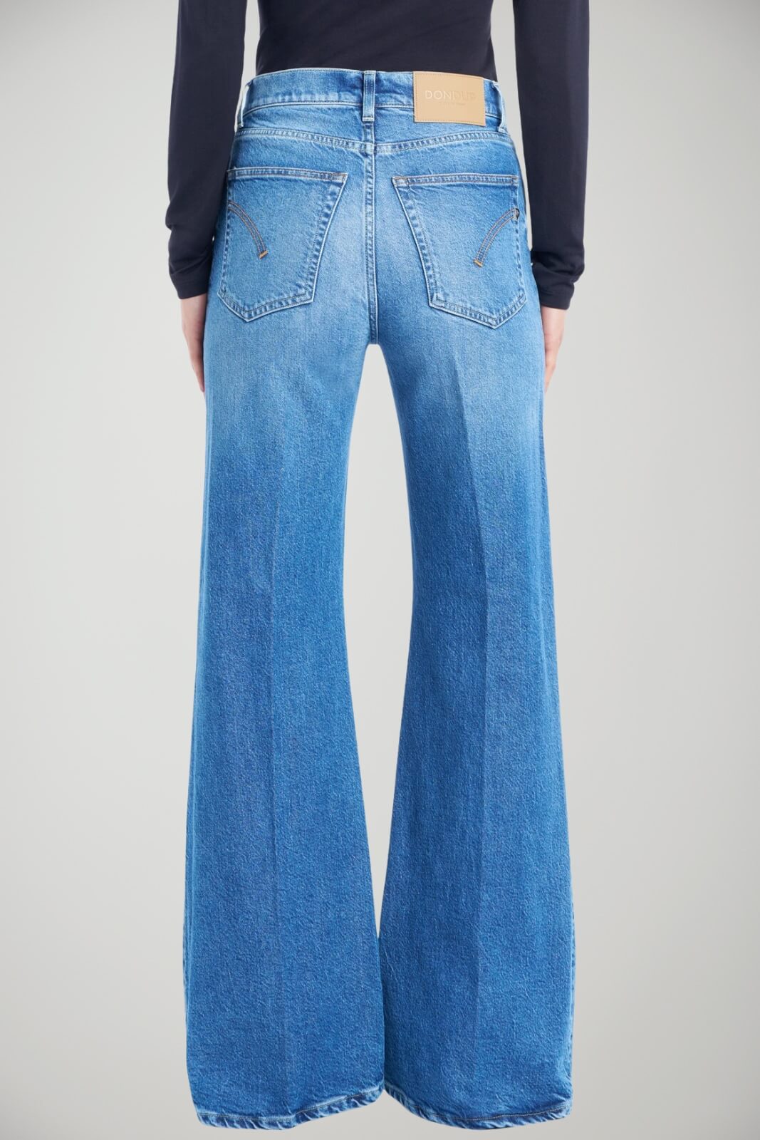Jeans da donna Dondup Amber wide leg retro