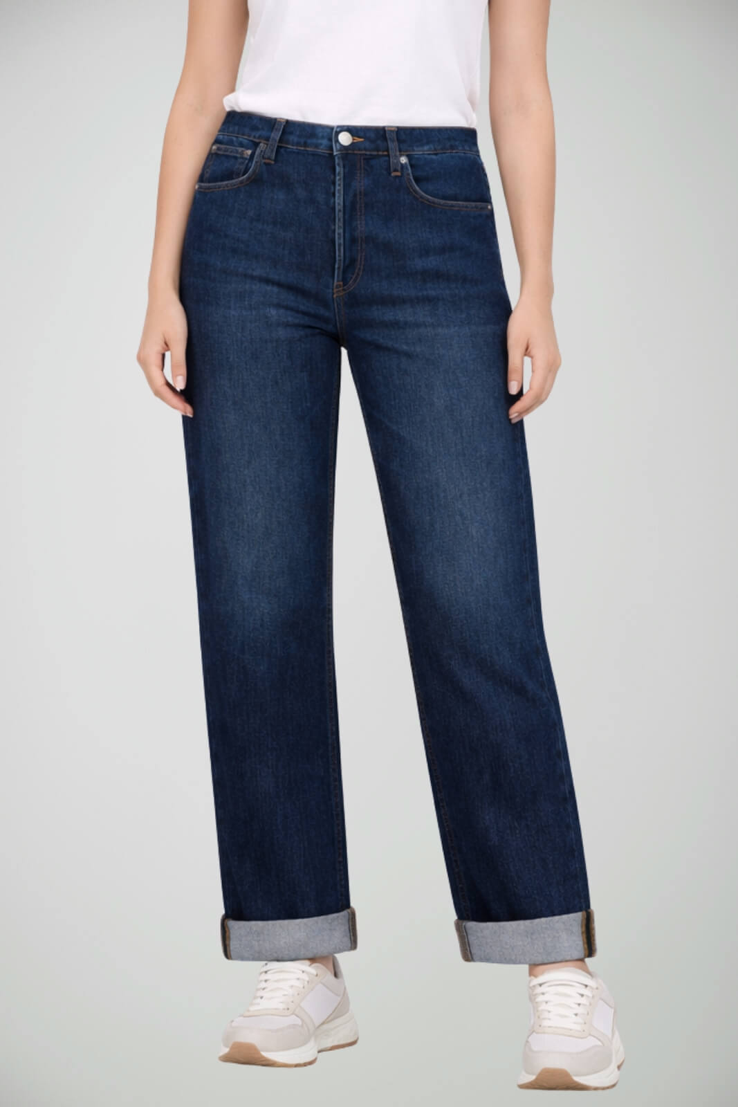 Dondup Jeans Donna Icon regular fit cinque tasche