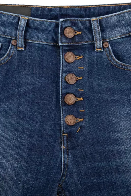 Jeans da donna Dondup Koons bottoni gioiello dettaglio