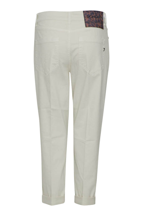 Pantaloni donna Dondup Koons vestibilità loose retro