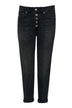 Jeans da donna Dondup cinque tasche Koons loose fit fronte