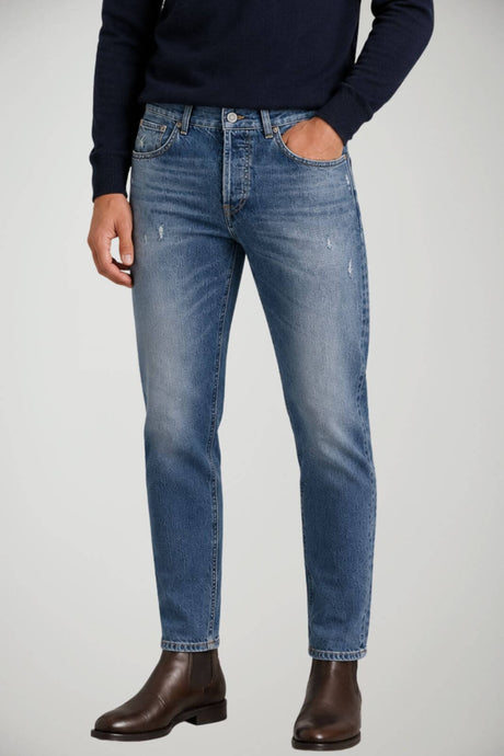 Dondup Jeans Uomo Dian Carrot Slim Fit