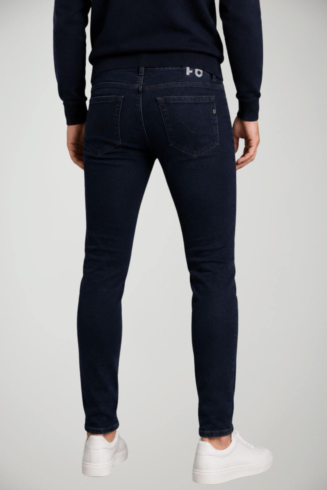 Dondup Jeans Uomo George Skinny Fit Dark Wash