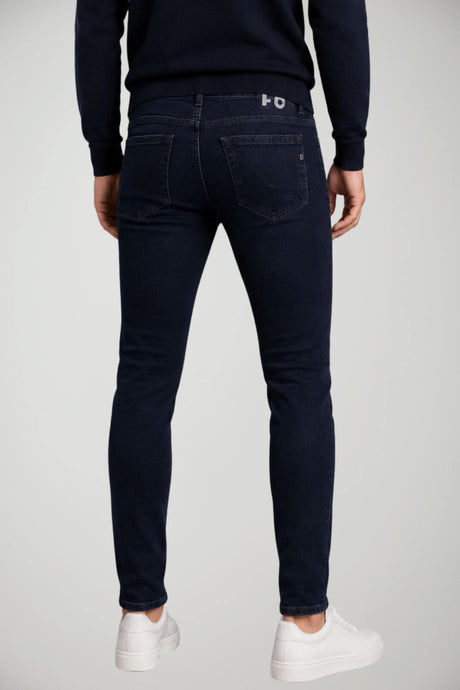 Dondup Jeans Uomo George Skinny Fit Dark Wash