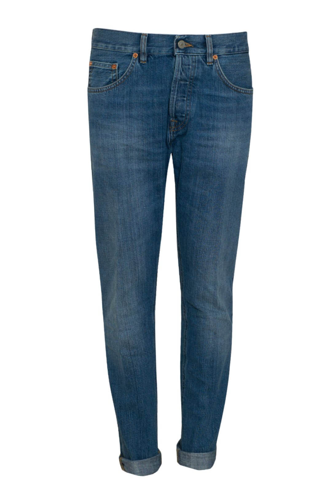 Dondup Jeans Uomo Icon in denim fisso