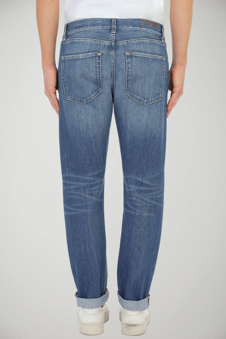 Dondup Jeans Uomo Icon Slim Fit Denim wash