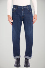 Jeans da uomo Dondup Ervin loose fit fronte 1