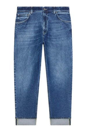 Jeans da uomo Dondup loose fit in denim stretch fronte