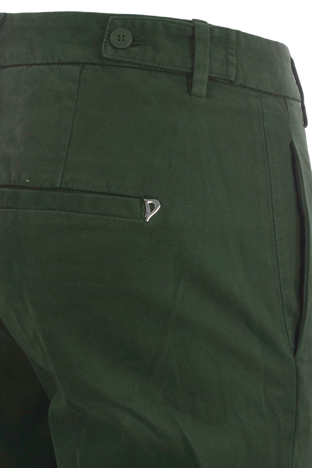 Pantalone chino Dondup da donna dettaglio logo sul retro