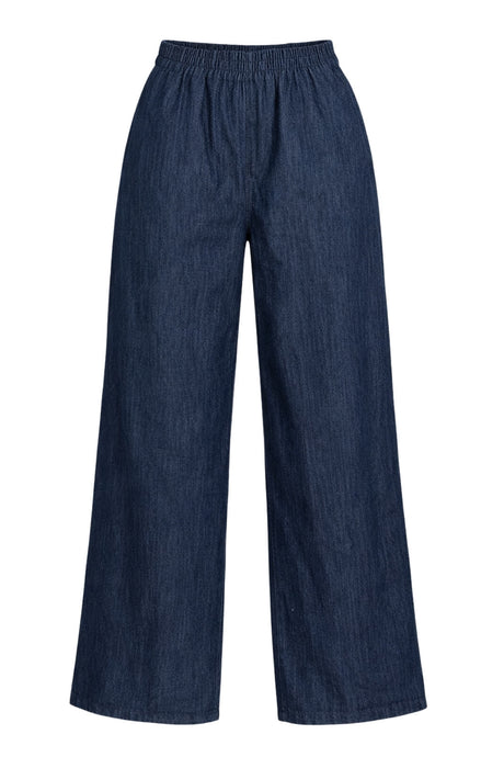 Pantaloni da donna jogger Dondup a vita alta e gamba ampia