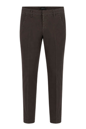 Dondup Pantaloni Uomo Gaubert Chino Slim Fit / Dark Chocolate