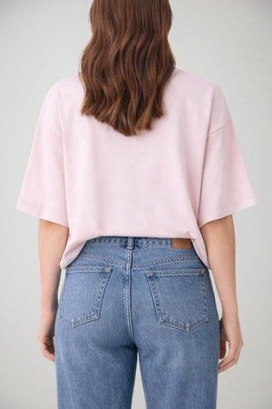 T-shirt da donna Dondup in jersey di cotone e vestibilità over