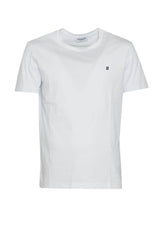 Dondup Camiseta de hombre con logo metálico