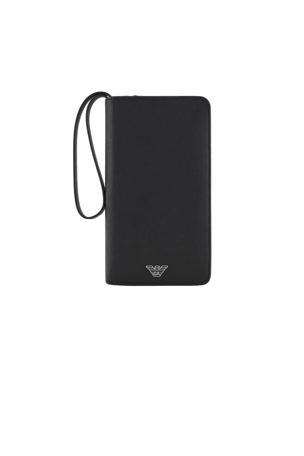 Emporio Armani Organizer in regenerated leather