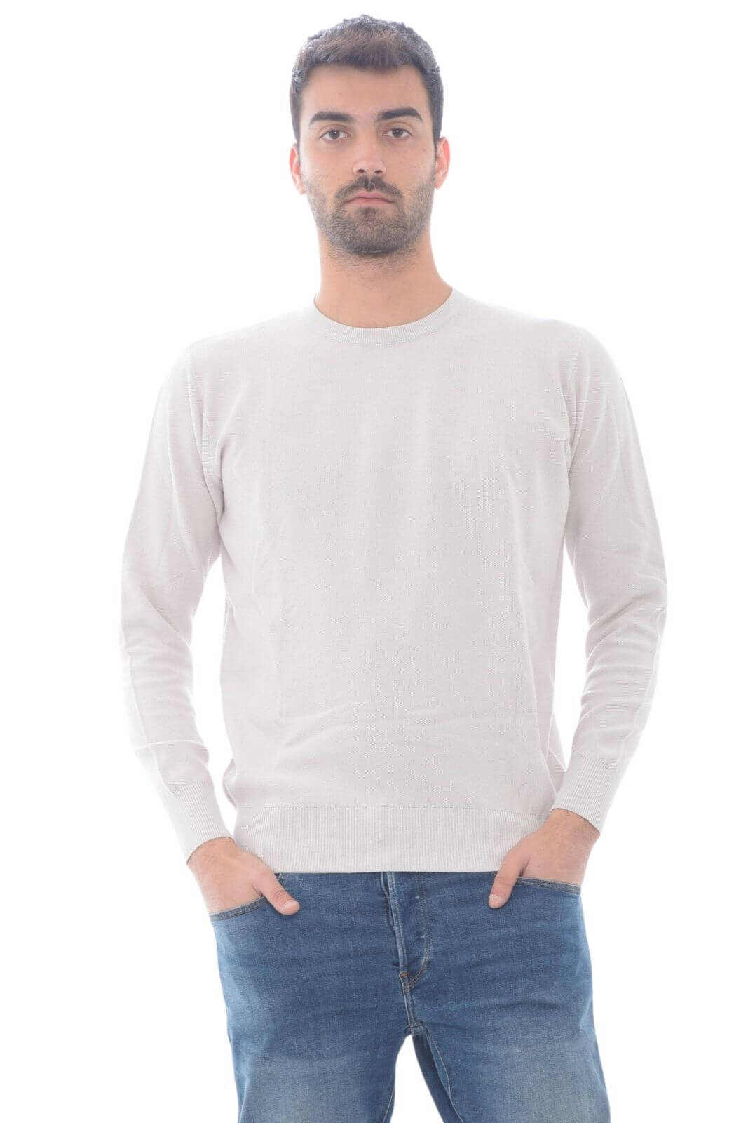 Cashmere Company maglia uomo in piquet