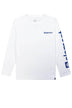 T-shirt da uomo Element maniche lunghe fronte bianco