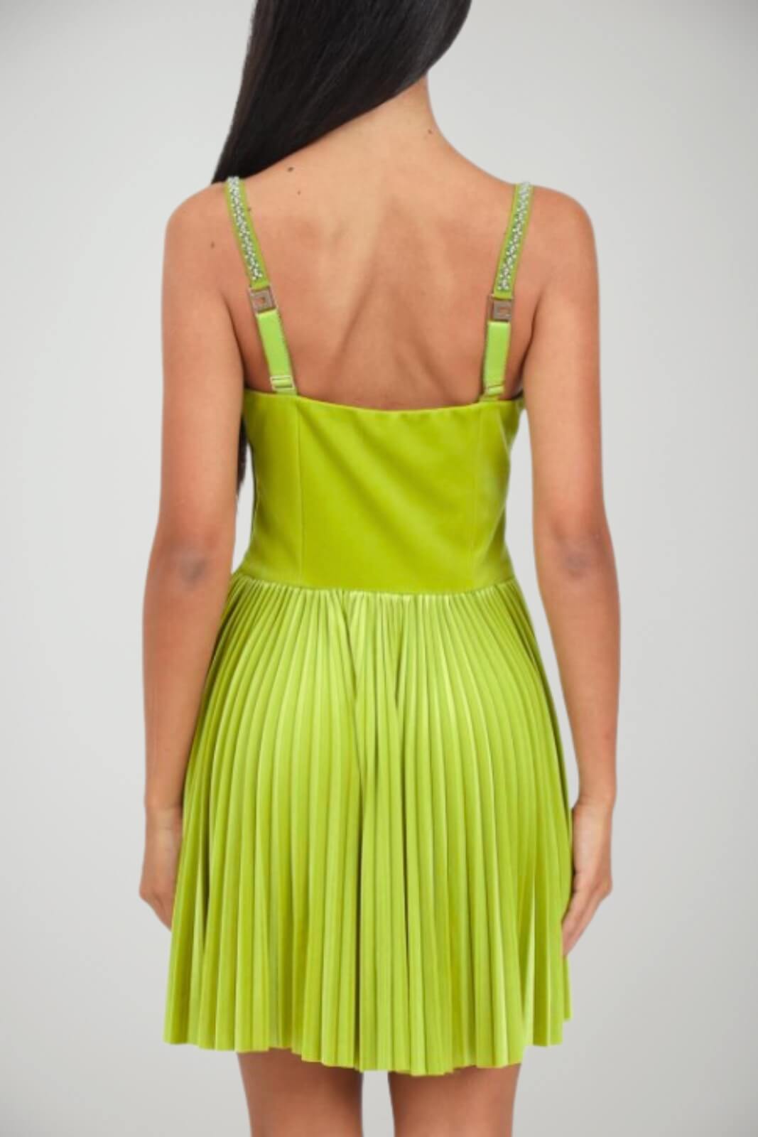 Elisabetta Franchi abito velluto retro