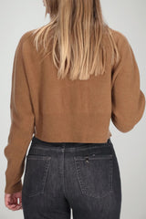 Elisabetta Franchi Cardigan Donna crop in misto lana