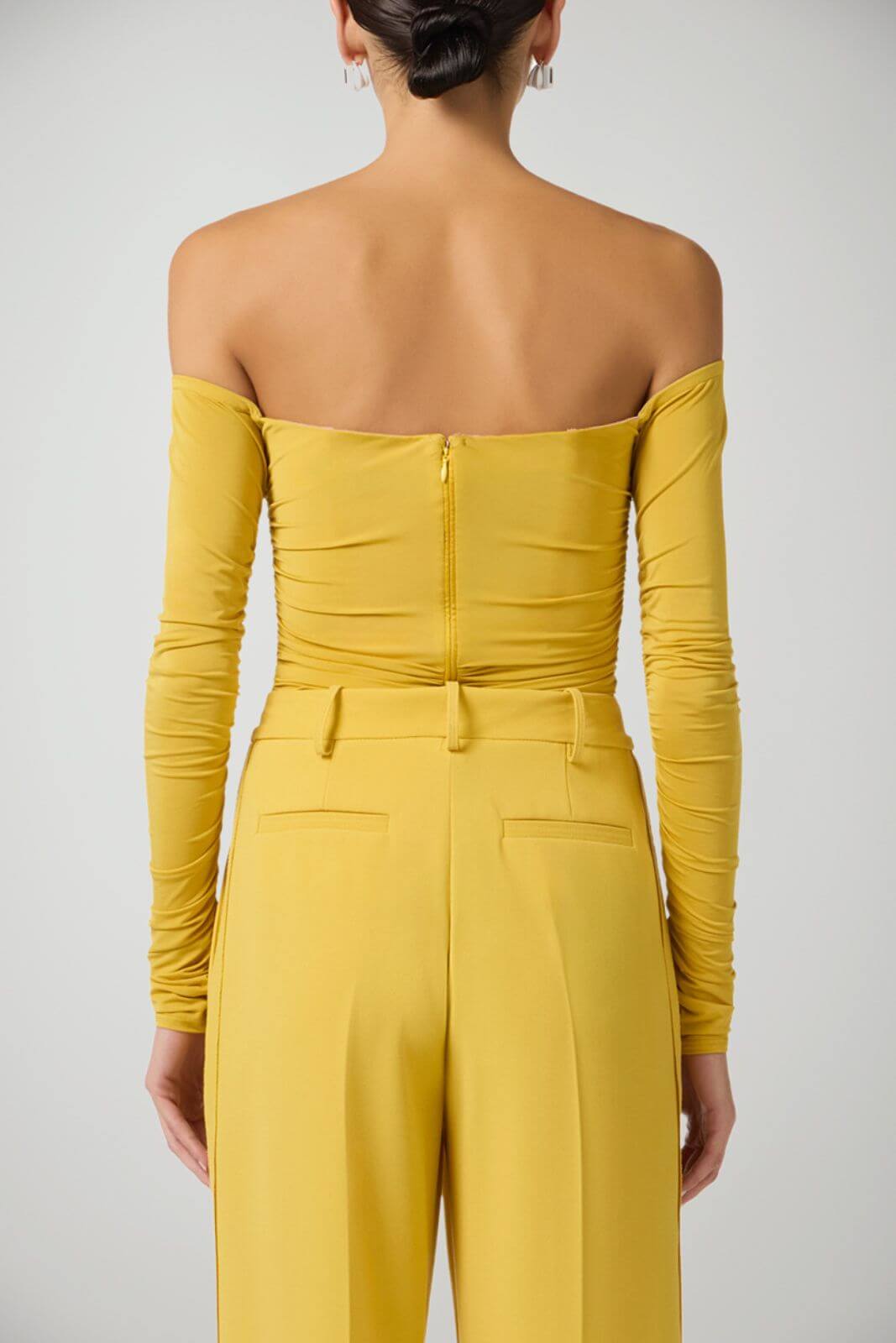Elisabetta Franchi Body Donna in crepe con drappeggi