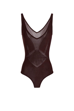 Elisabetta Franchi Body Donna traforato in maglia