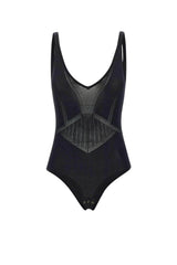 Elisabetta Franchi Body Donna traforato in maglia