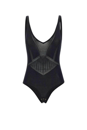Elisabetta Franchi Body Donna traforato in maglia