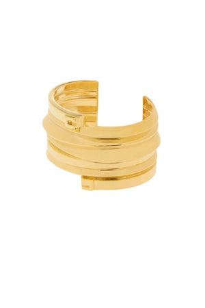 Elisabetta Franchi Bracciale Donna rigido in metallo dorato