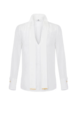 Elisabetta Franchi Camicia Donna in viscosa con fusciacca