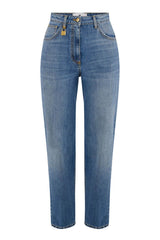 Elisabetta Franchi Jeans Donna cinque tasche a ovetto