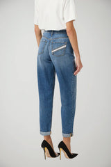 Elisabetta Franchi Jeans Donna cinque tasche a ovetto