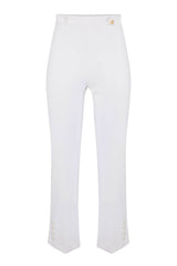 Elisabetta Franchi Pantaloni Donna in crepe con charm dorato