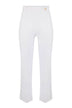 Elisabetta Franchi Pantaloni Donna in crepe con charm dorato