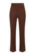 Elisabetta Franchi Pantaloni Donna in crepe con charm dorato