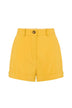 Elisabetta Franchi Short Donna in crepe con risvolti