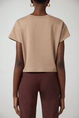 Elisabetta Franchi T-shirt Donna in jersey con stampa in rilievo