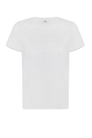 Elisabetta Franchi T-shirt Donna in jersey con logo ricamato
