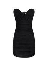 Elisabetta Franchi Mini Abito Donna drappeggiato scollo a cuore