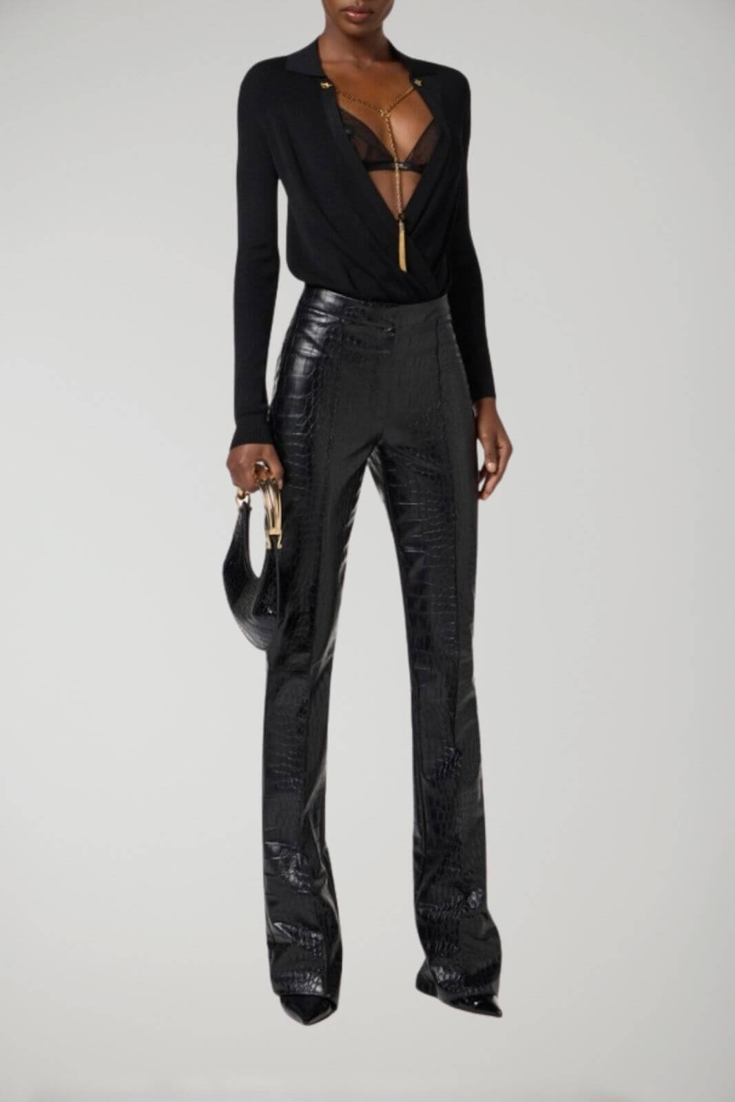 Elisabetta Franchi pantaloni donna stampa cocco